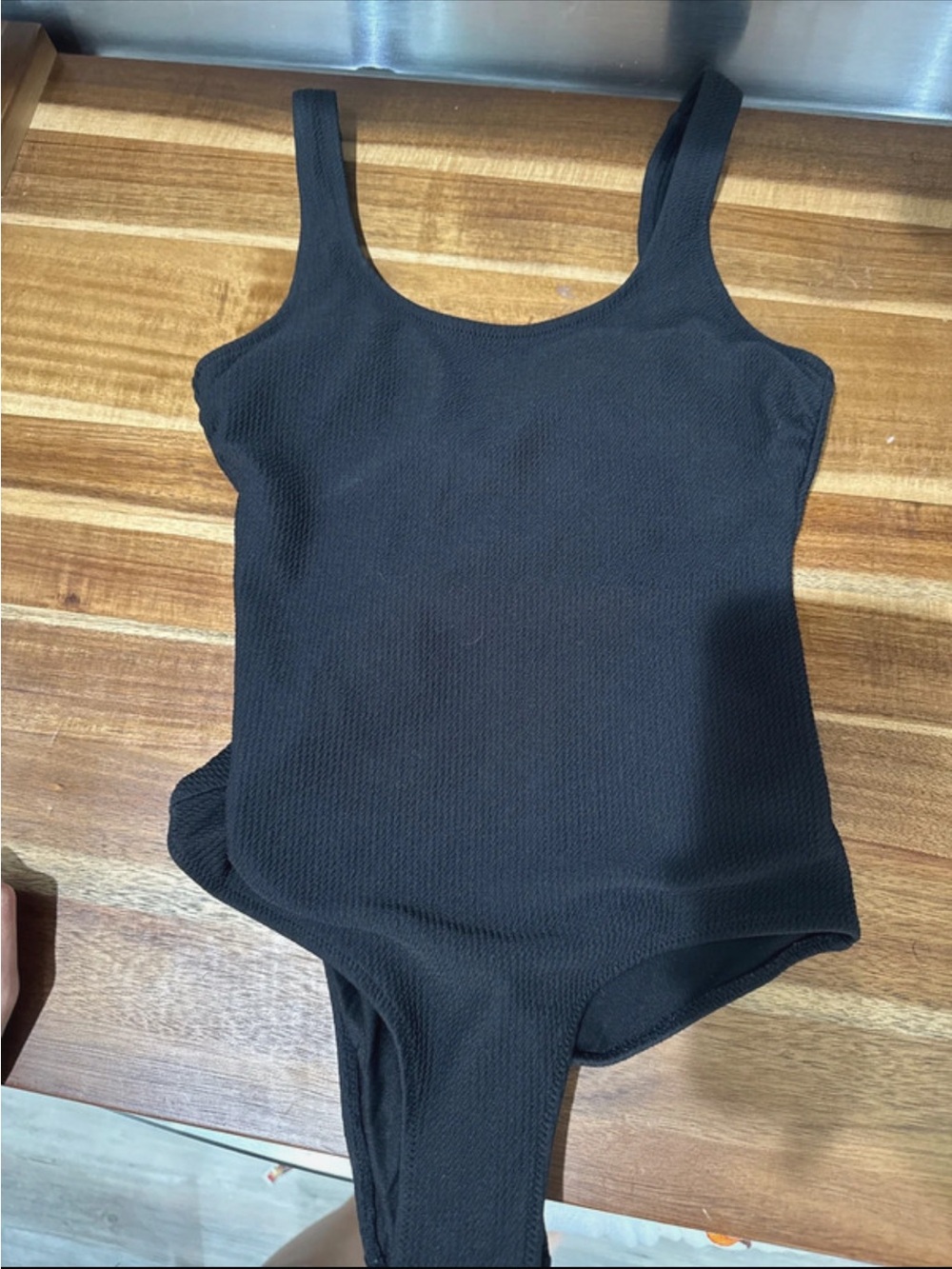 Women black bodysuit